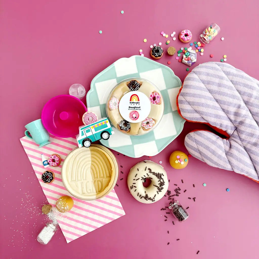 Kit sensorial de arcilla de modelar Donuts