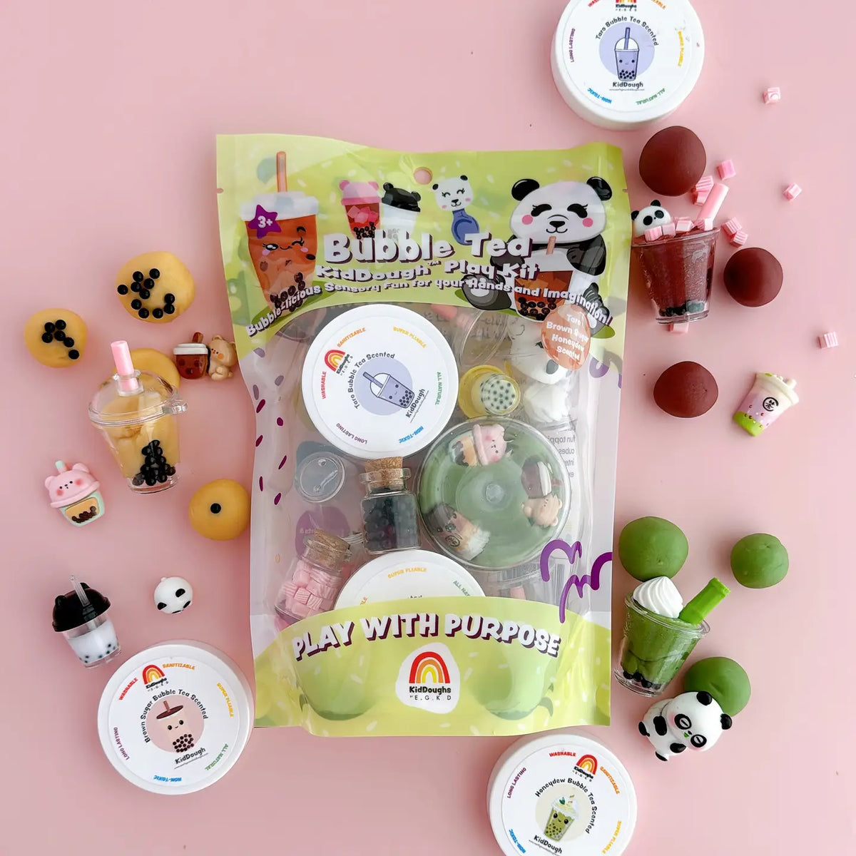 Sensorik-Knetset Bubble Tea