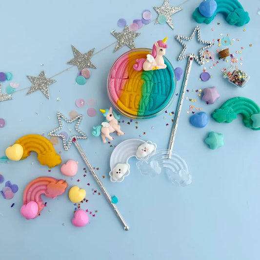Kit sensoriel de pâte à modeler Licorne