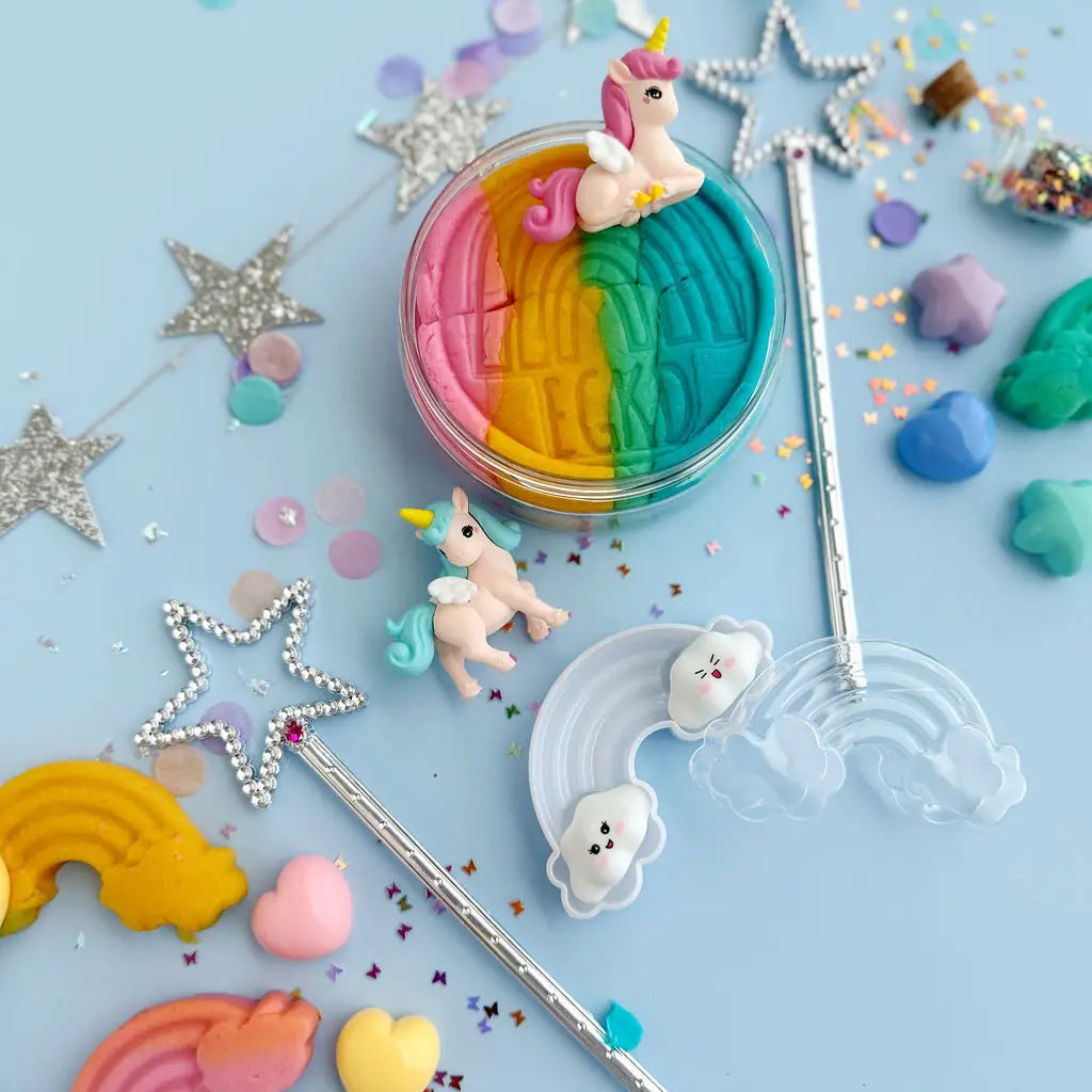 Kit sensorial de plastilina Unicornio