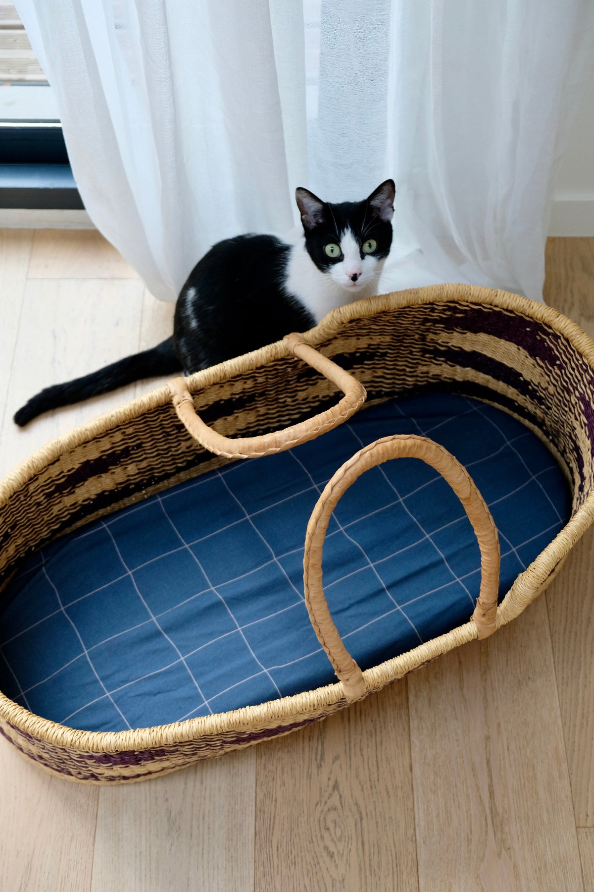 Housse matelas à langer Grid