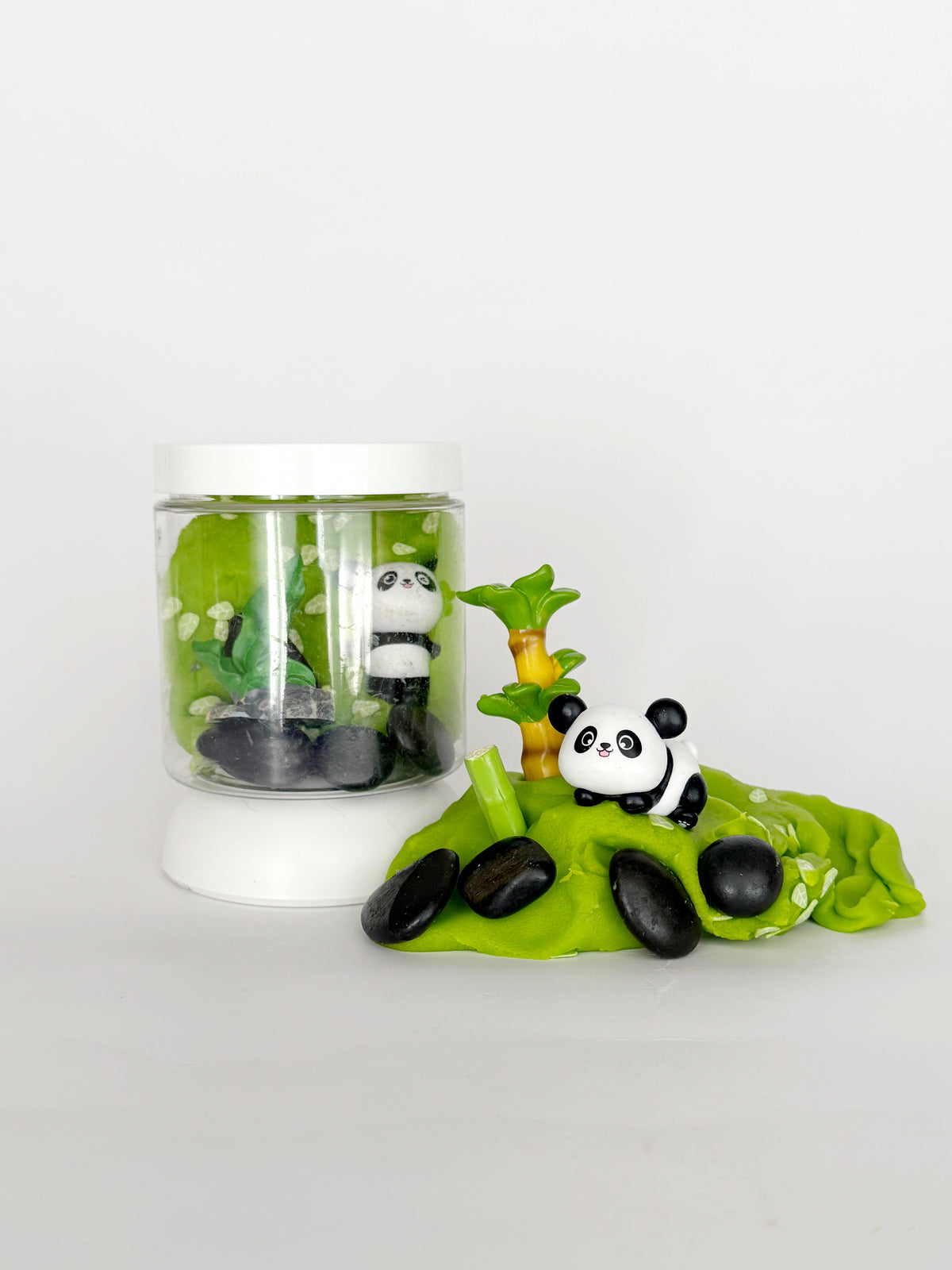 Mini kit sensorial de arcilla moldeable Panda