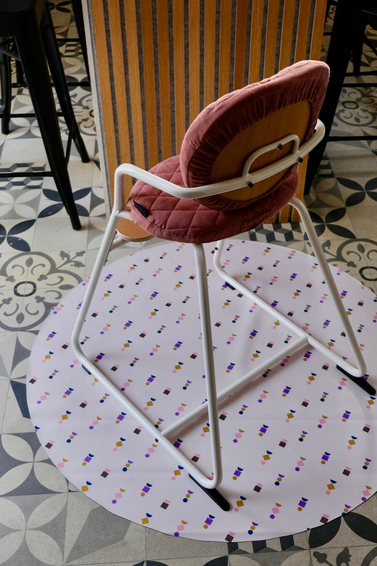 Gommettes / Matcha Round Waterproof Activity Tablecloth