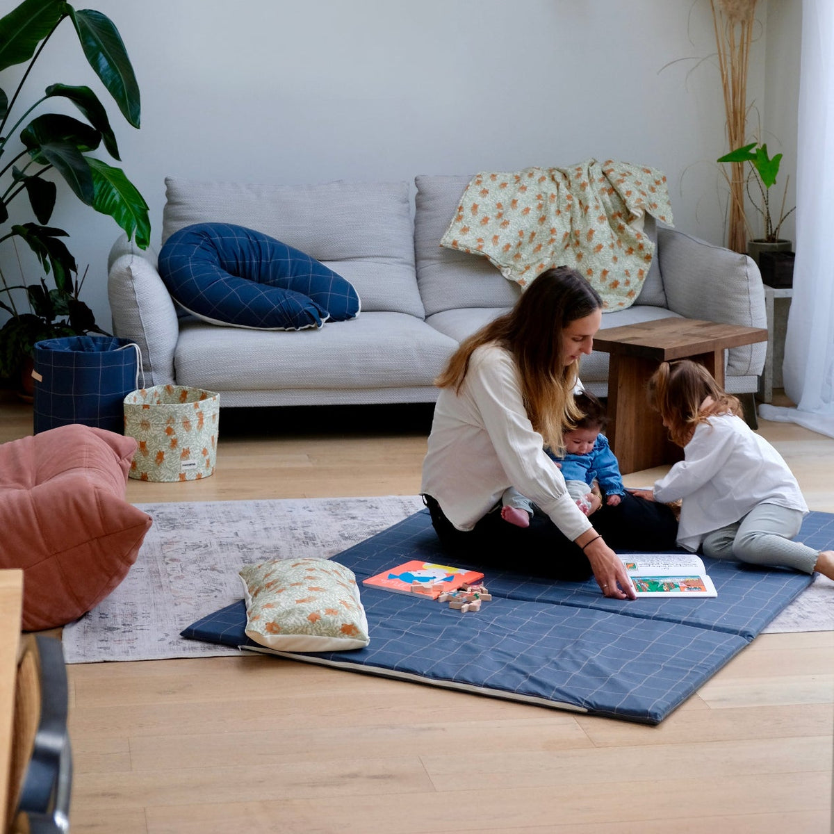King Size Spielmatte Grid