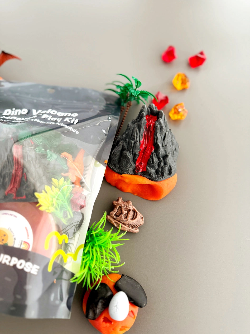 Spielset Dino Vulkan