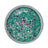Glitzernde Knetmasse Turquoise