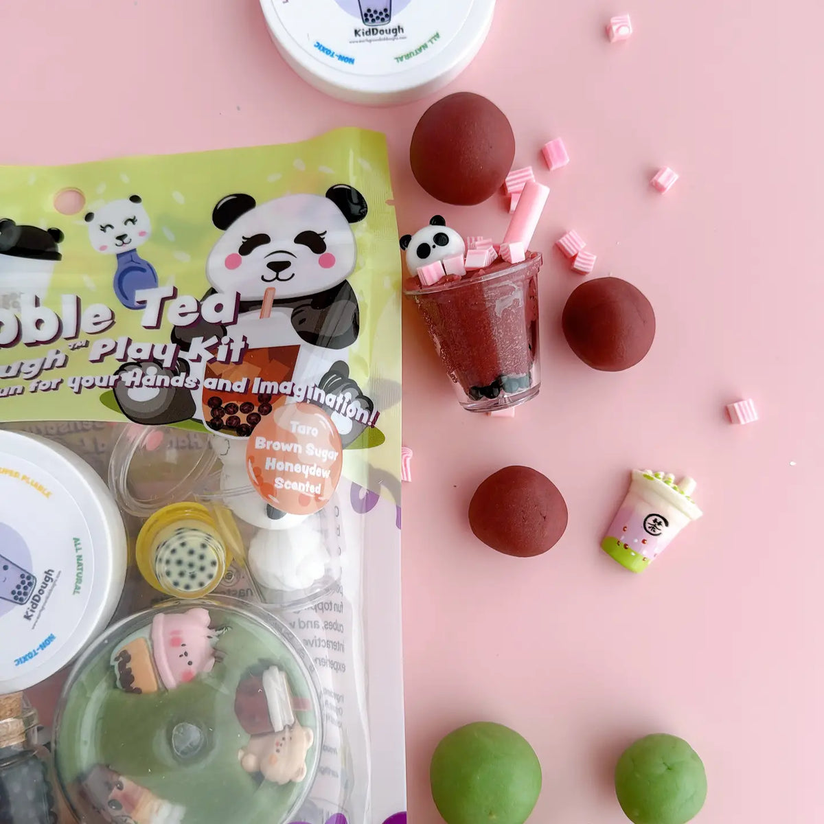 Sensorik-Knetset Bubble Tea
