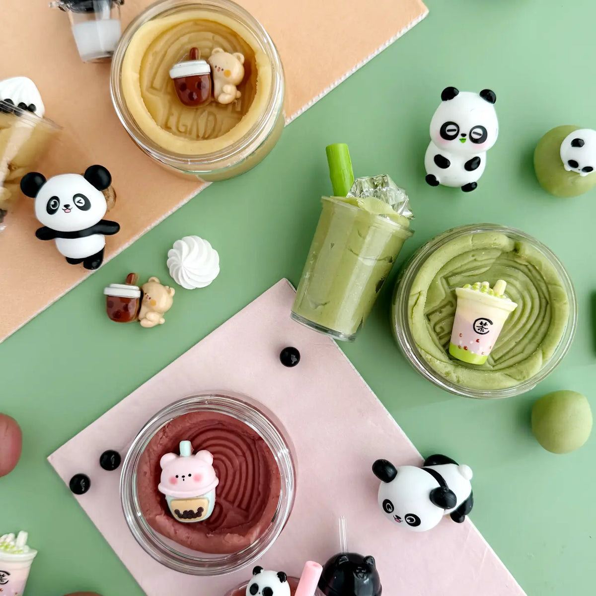Sensorik-Knetset Bubble Tea