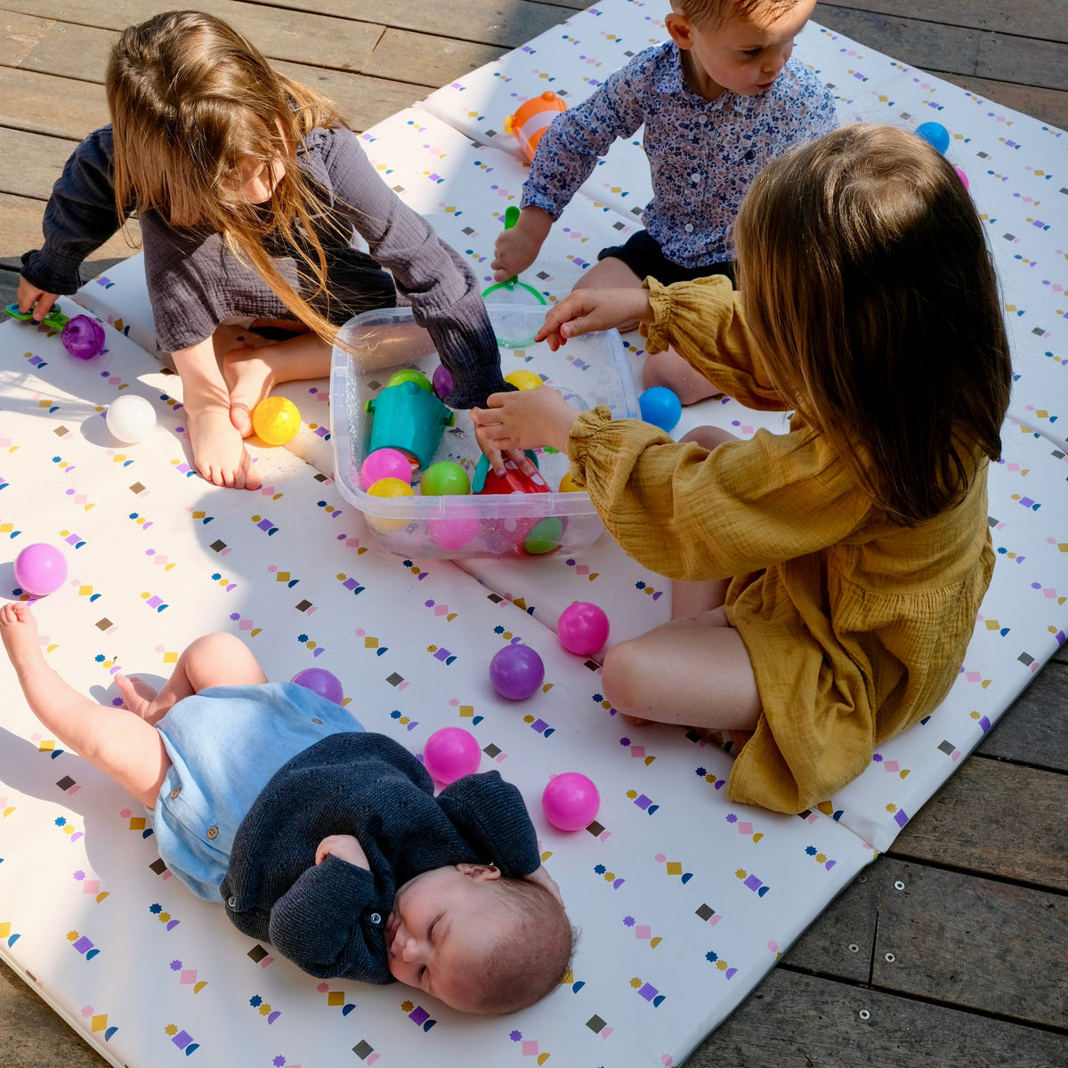 Spielmatte King Size Waterproof Gommettes