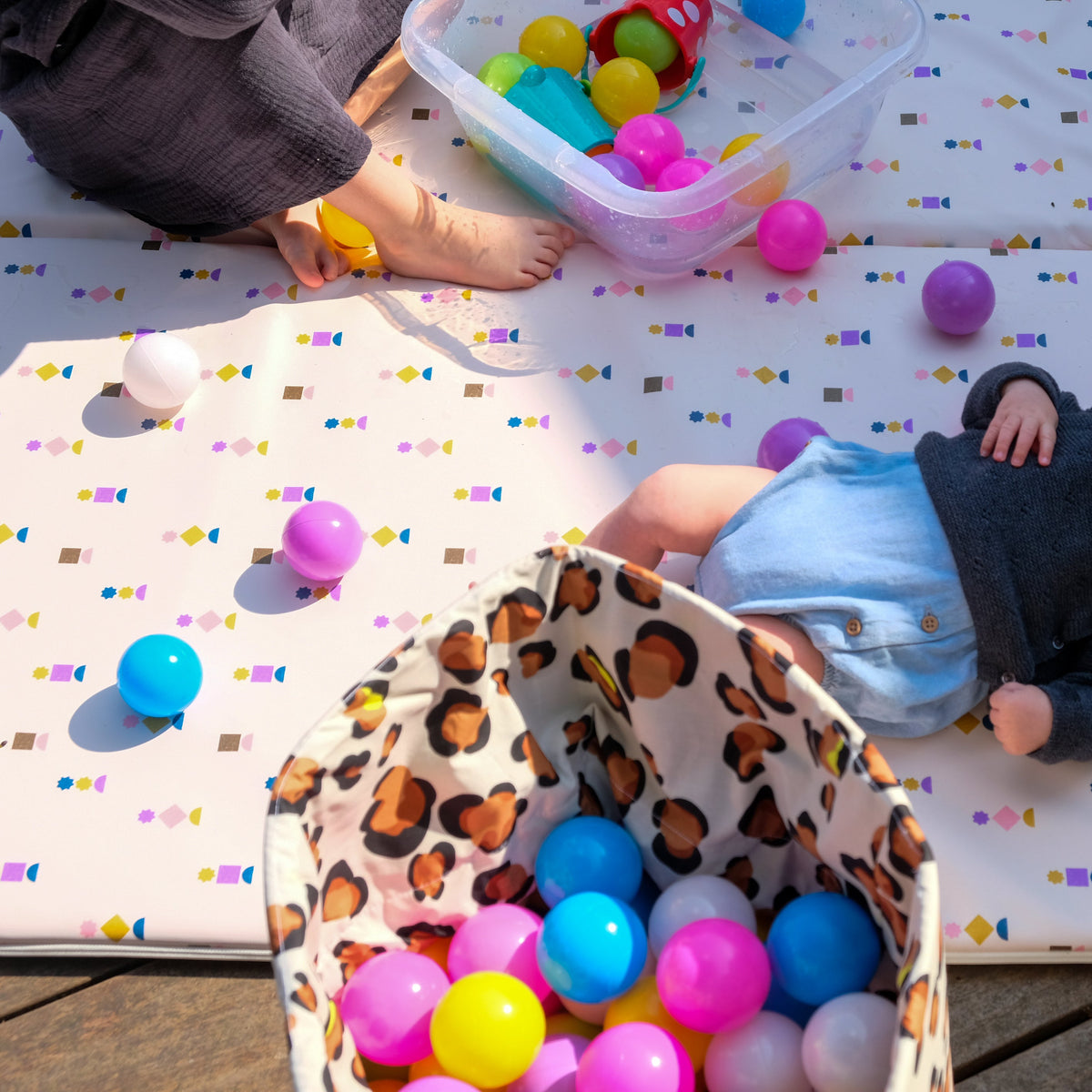 Wasserfeste Spielmatte Gommettes