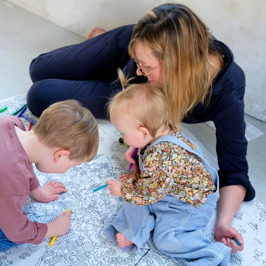 housse coloriage atlas à laver à enfiler pour tapis d eveil motricite activite bebe enfant lavable coloriage omy cherche et trouve