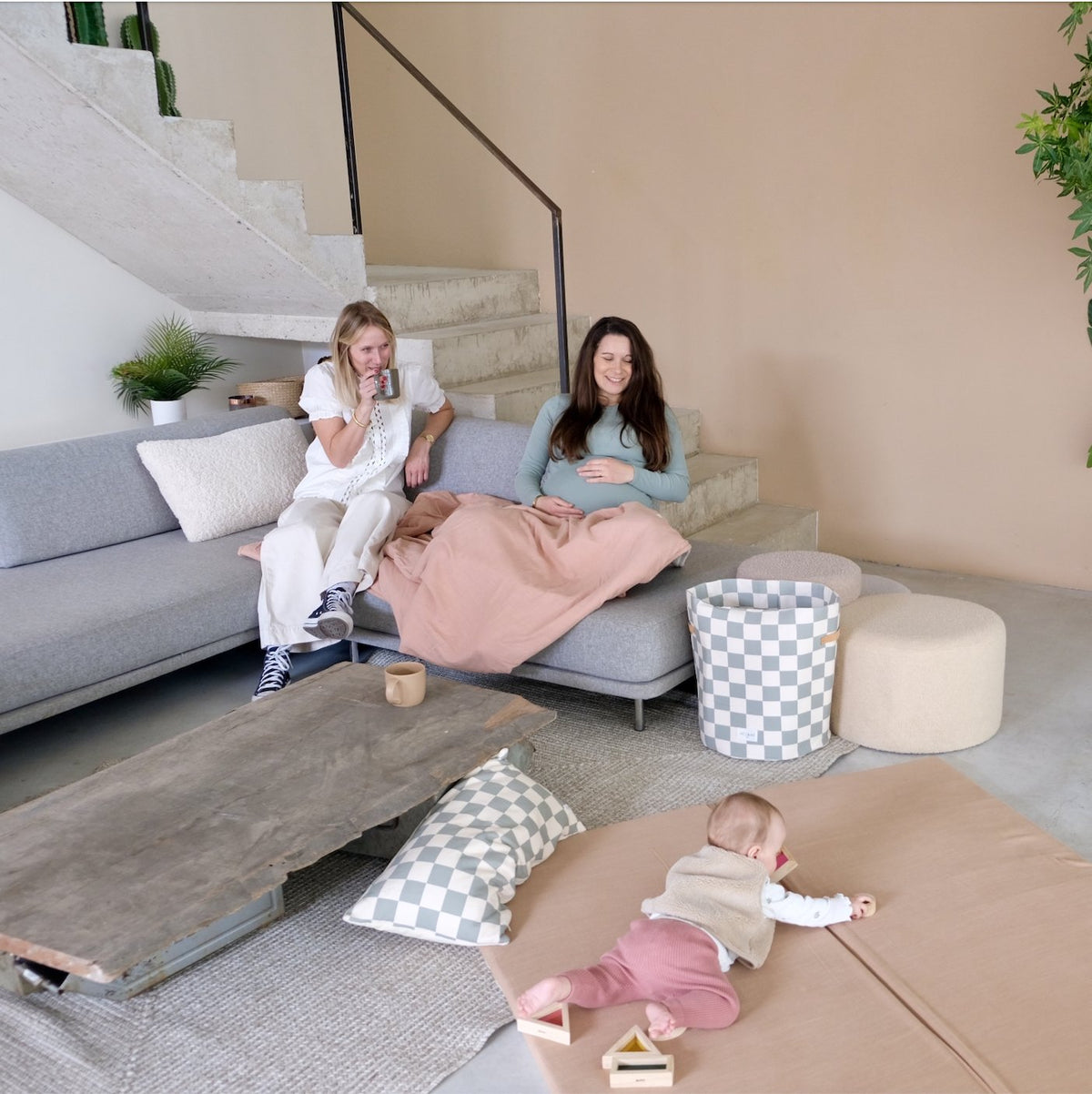 Couverture maxi moelleuse couleur rose 