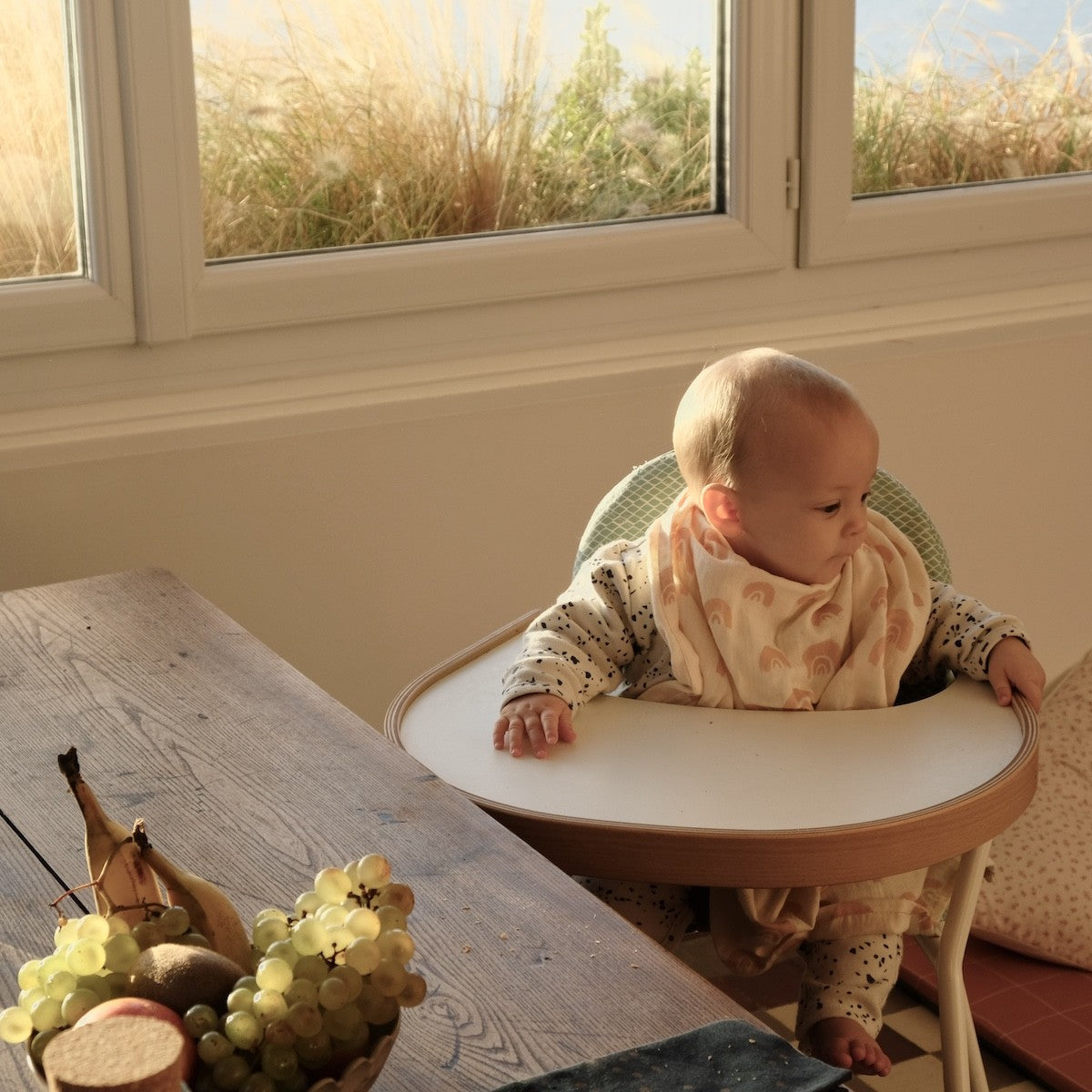 baby essential angel rainbow cotton muslin