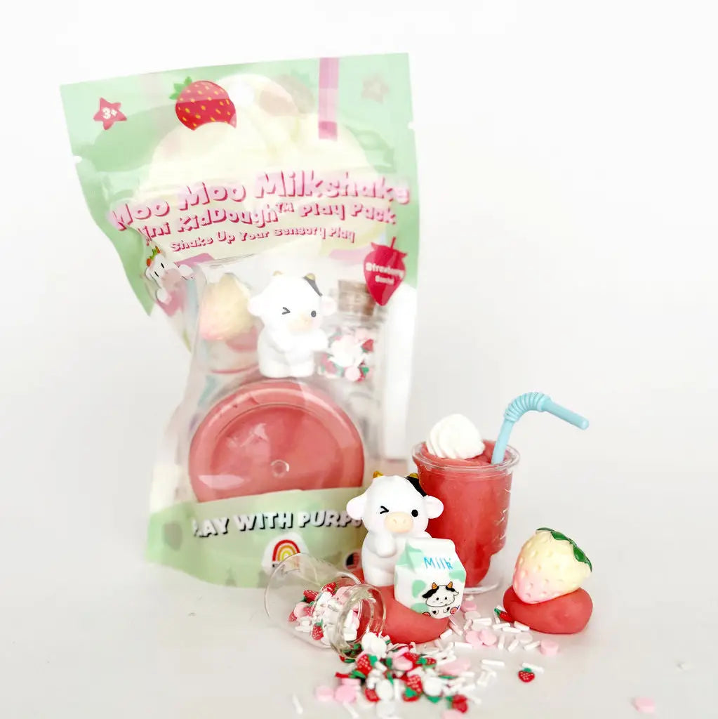 Sensorisches Mini-Knetset Milkshake Meuh