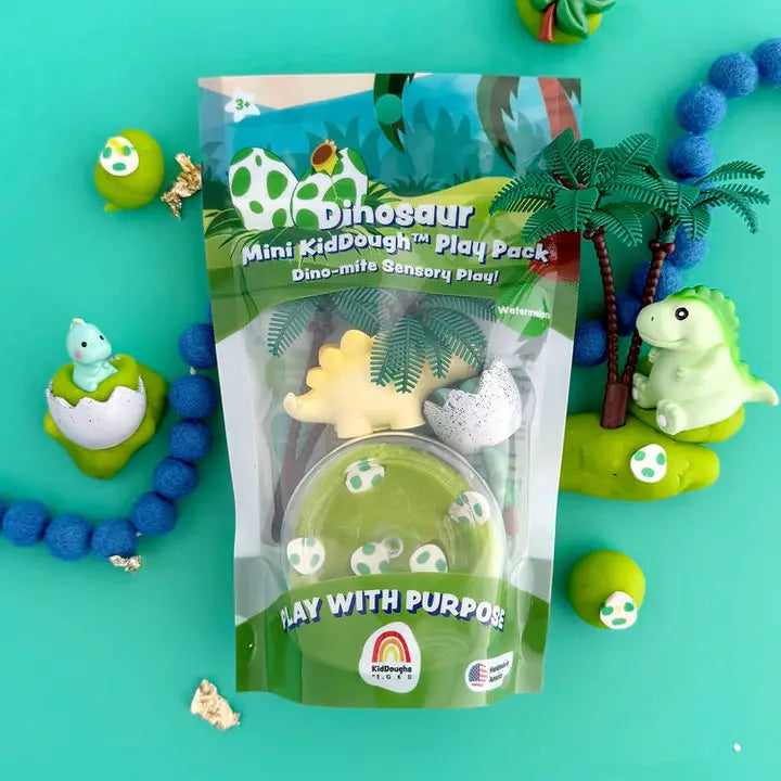 Mini sensorische kleiset Dinosaurus