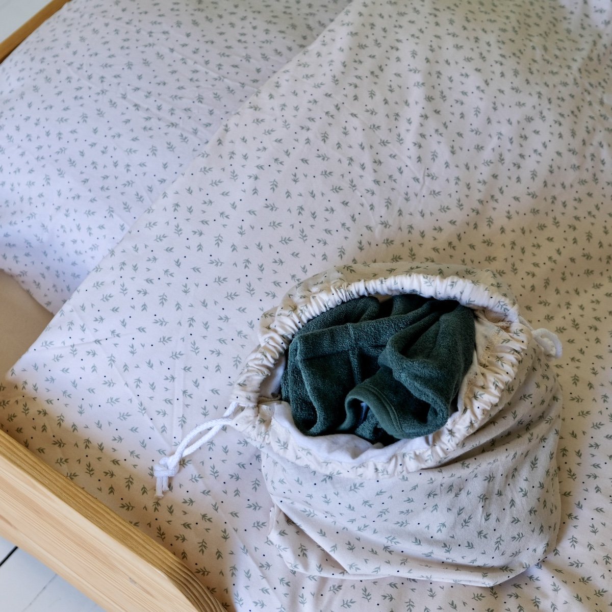 beddengoed jersey ultiem comfort perfecte nachtrust cueillette milk pyjamazak