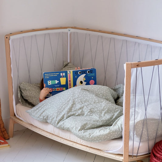 beddengoed baby kind van heerlijk zachte jersey kleur saugeUGE