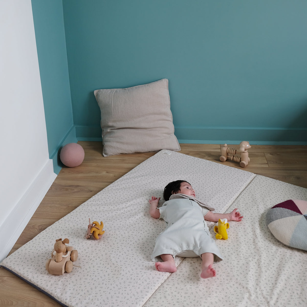 tapete de motricidad, juego y estimulación cómodo y con diseño 